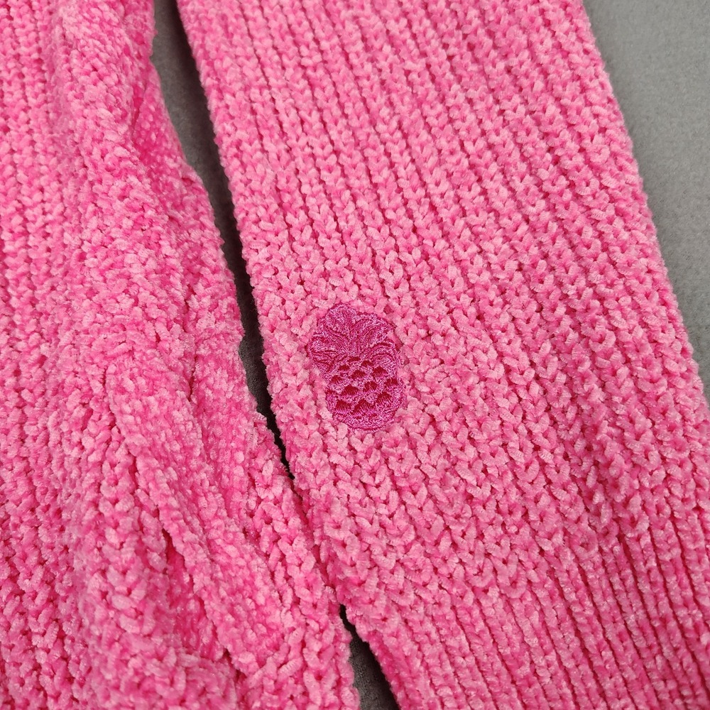 Tommy Bahama Sweater Dress Women 14 Large Pink‎ Long Sleeve Casual Cruise New - Picture 4 of 10